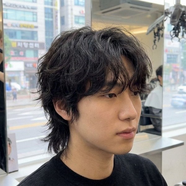 Korean Fluffy Mullet