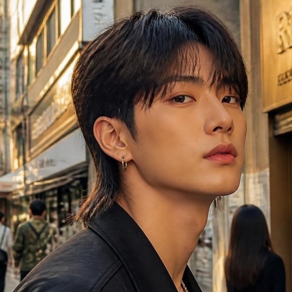 Korean Taper Mullet