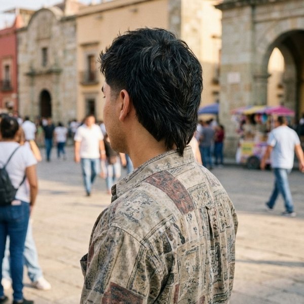 Mexican V‑Back Mullet