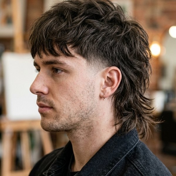Mid Taper Wolf Mullet