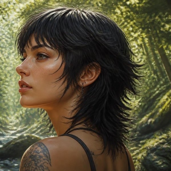 Short Wolf Mullet