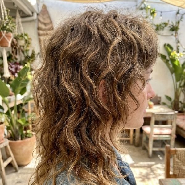 Wavy Shaggy Mullet