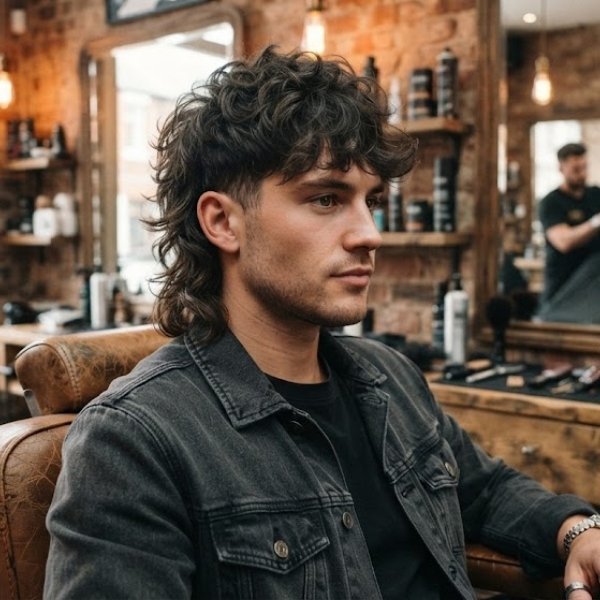 Wolf Cut Mullet