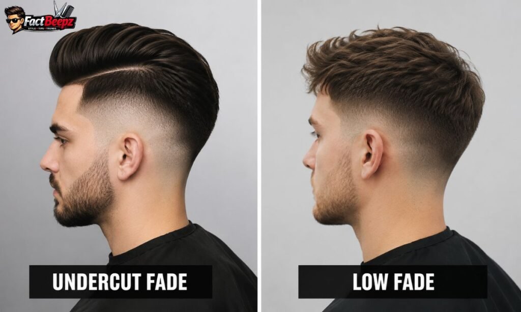 Undercut Fade vs Low Fade Comparison: Best & Worst Differences (2026)